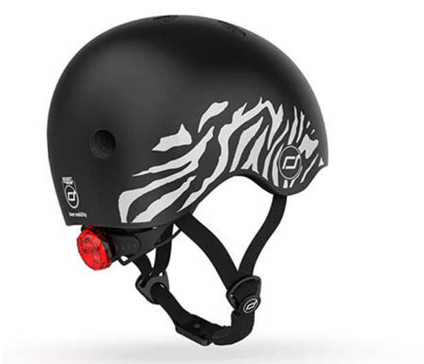Scoot & Ride Kask Ochronny XXS-S dla dzieci 1-5 lat Zebra - 1039899 - zdjęcie 3